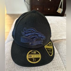 Denver Broncos Low Profile Fitted Hat, 7 1/8